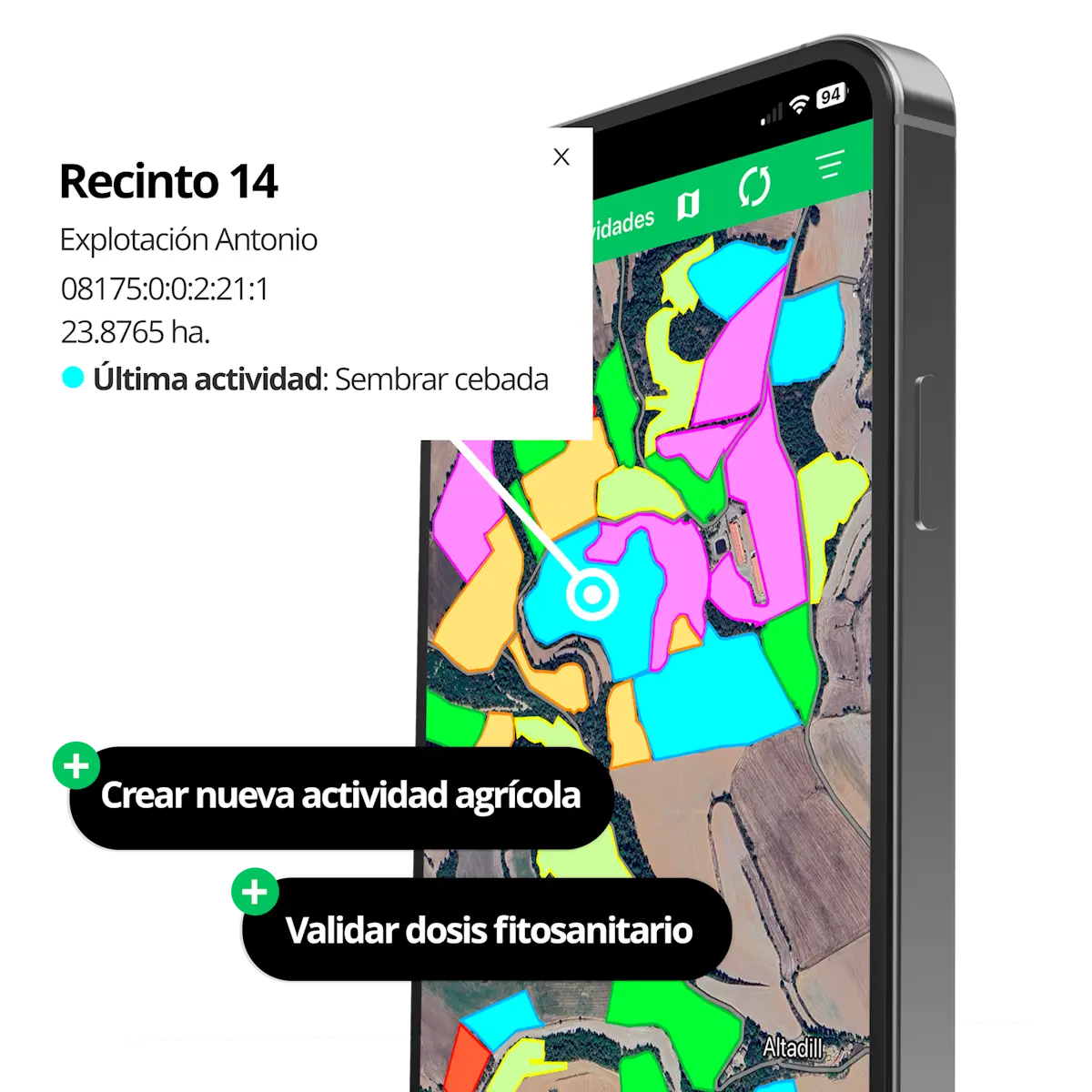 Cuaderno Campo Digital Agrícola